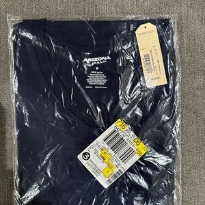 Arizona Jean Company Navy Short Sleeve V - Neck